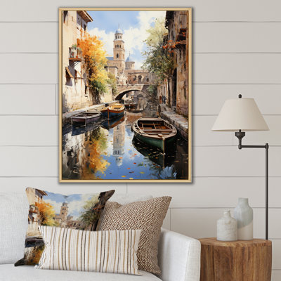 Mackendrick " Beige Canal Dramatic Canals High I "