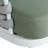 Patio Mariano Steel Loveseat And Table, Off White + Green