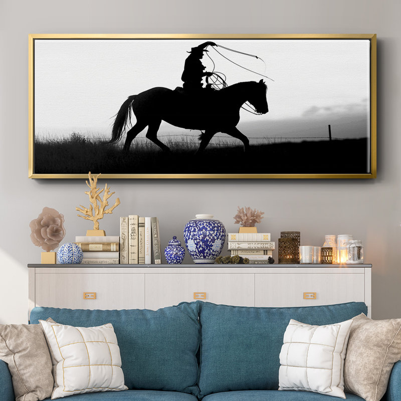 «Rope and Ride II», toile encadrée