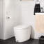 5-Series Electronic Toilet with Elongated Seat and Remote