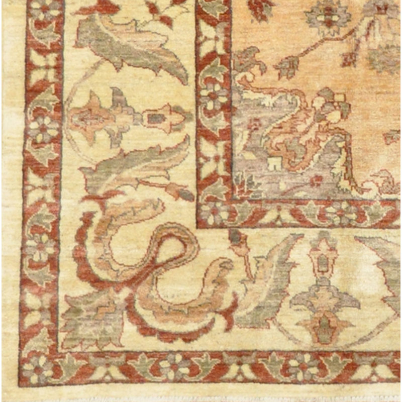 Tapis en laine noué à la main Oushak