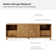 Sara 72'' Media Console for TVs up to 78" with 2 Drawers