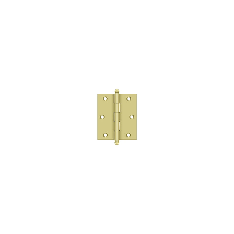 Hinge, Polished Brass