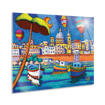 Boats on the Sea 1 Piece Painting
