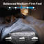 Winksleep Wavy Knit Pocket Mattress, Medium-Firm-1605022720