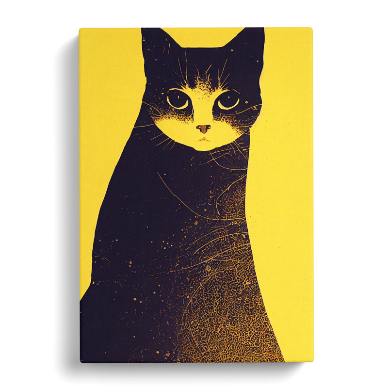 Cat Collage - Wrapped Canvas, 50cm H x 35cm W x 3cm D