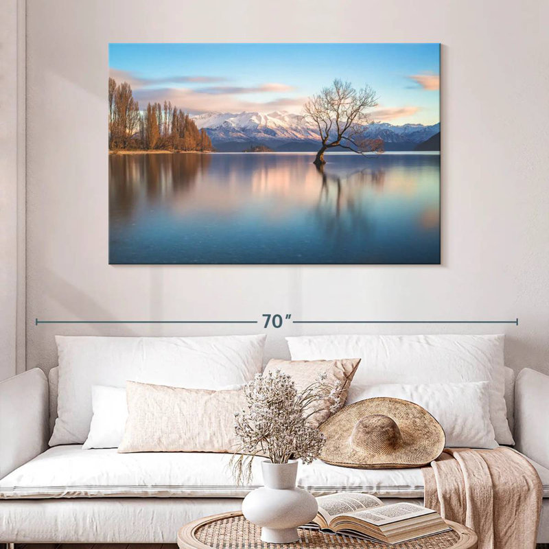 Alvord, célèbre arbre du lac Wanaka, H 32 po x l 48 po