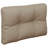 vidaXL Pallet Cushion Taupe 100% Polyester Medium-2111859984-2111859985