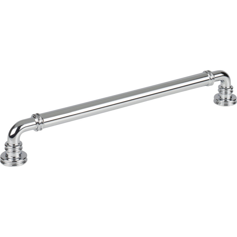 Cranford Bar Pull, Polished Chrome, 8 13/16" Center to Center