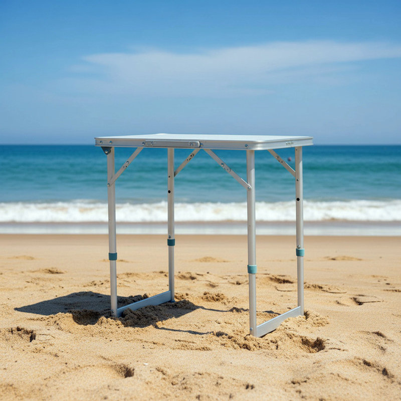 Table de camping portable
