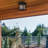 Dark Bronze 2 - Bulb Outdoor Flush Mount
