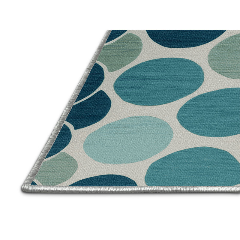 Tapis bord de mer lavable, Carré 6 pi