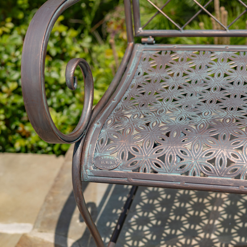 Banc d'extérieur en métal Casale