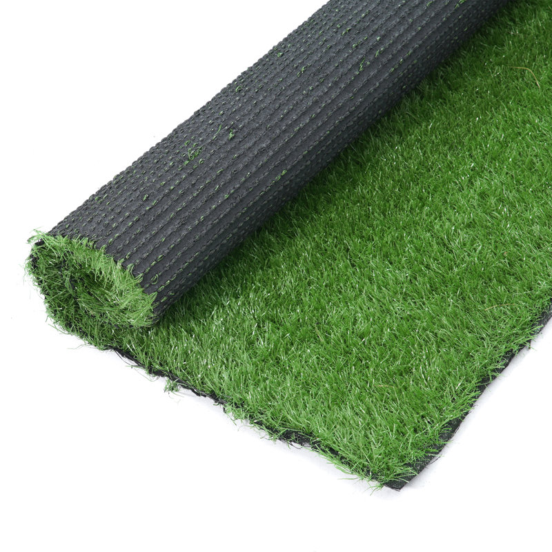 Tapis de gazon synthétique pour pelouse artificielle, H 1,02 po x l 118,1 po x P 78,7 po