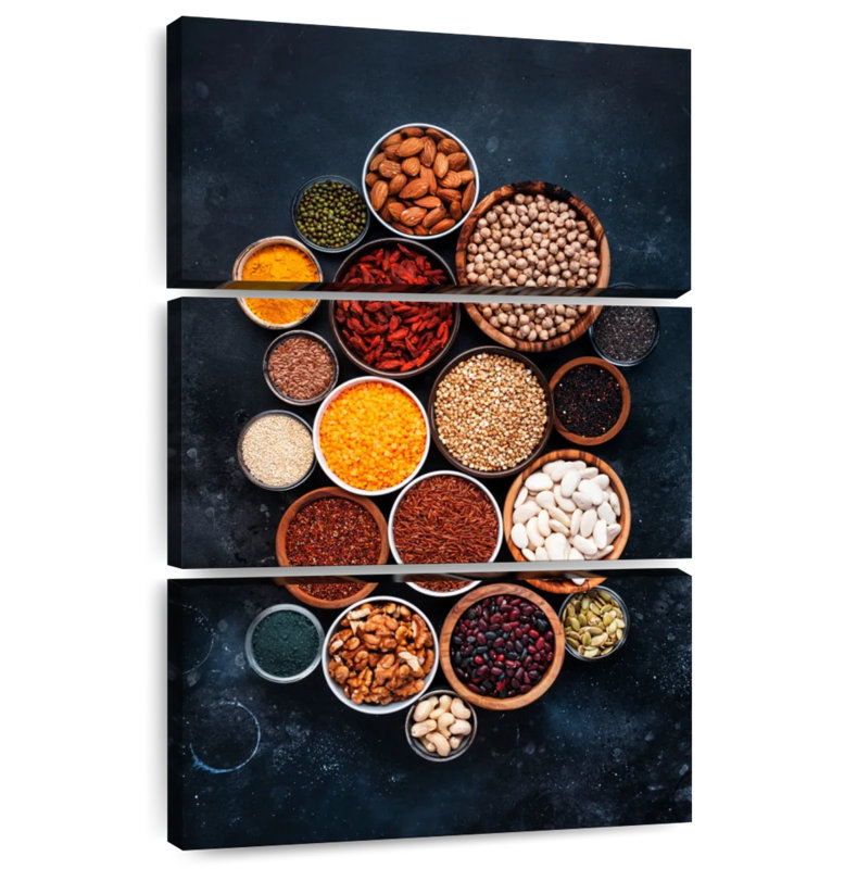 Yarlin Various Superfoods, 45" H x 28" W