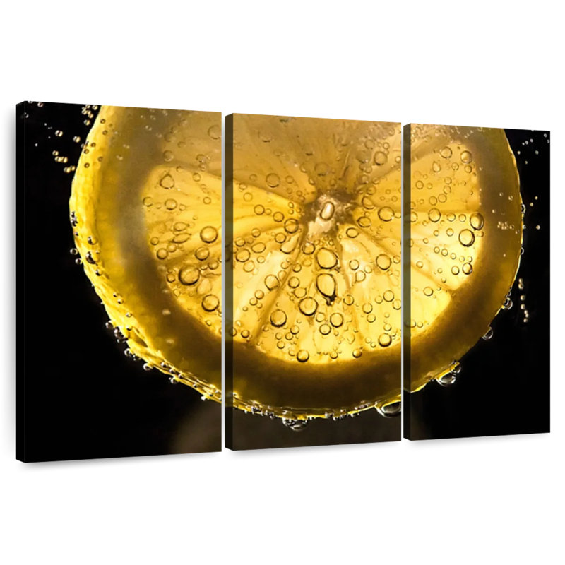 Yarlin Soda Water Lemon, 42" H x 65" W