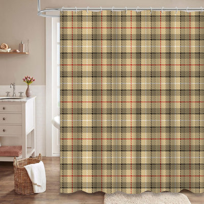 Rideau de douche Tartan