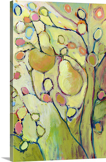 «Noleen Pear Tree», reproduction d'art sur toile, H 36 po x l 24 po x P 1,25 po