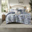 Vintage Floral King Comforter Bedding Set, Cotton Elegance For Home