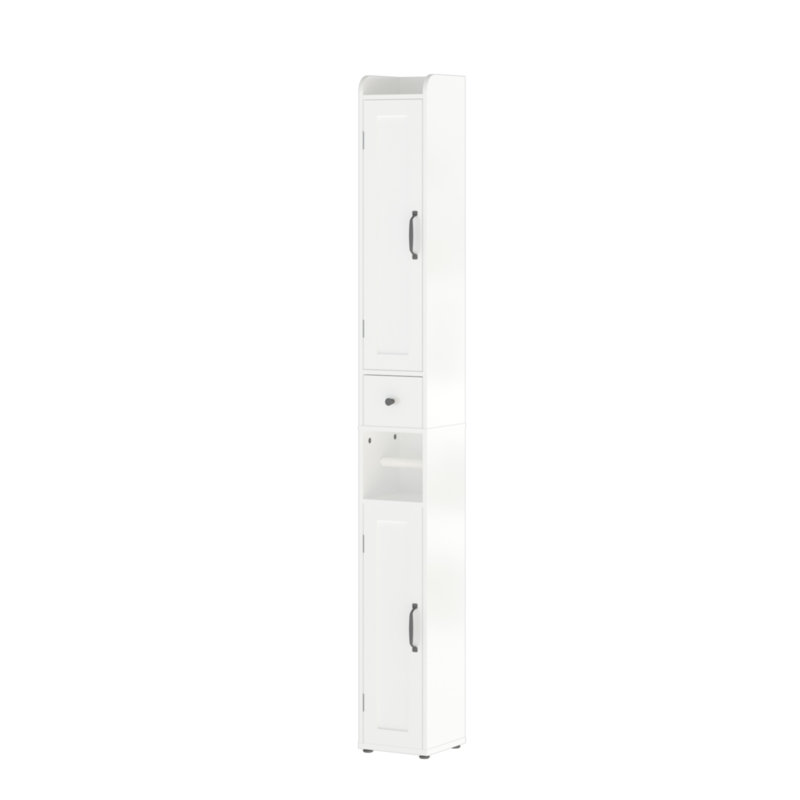 Armoire de rangement de 67,51 po de hauteur avec tablettes réglables