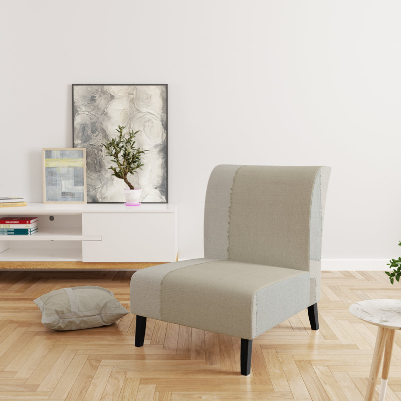 Fauteuil de chambre moderne rembourré Painted Weaving III Fb