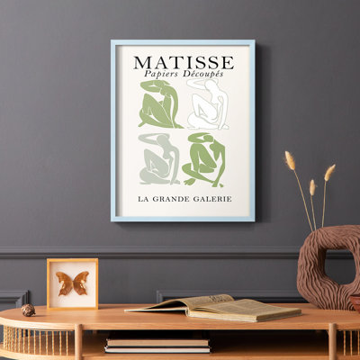 Matisse CCL XXXVI, reproduction encadrée - bois massif