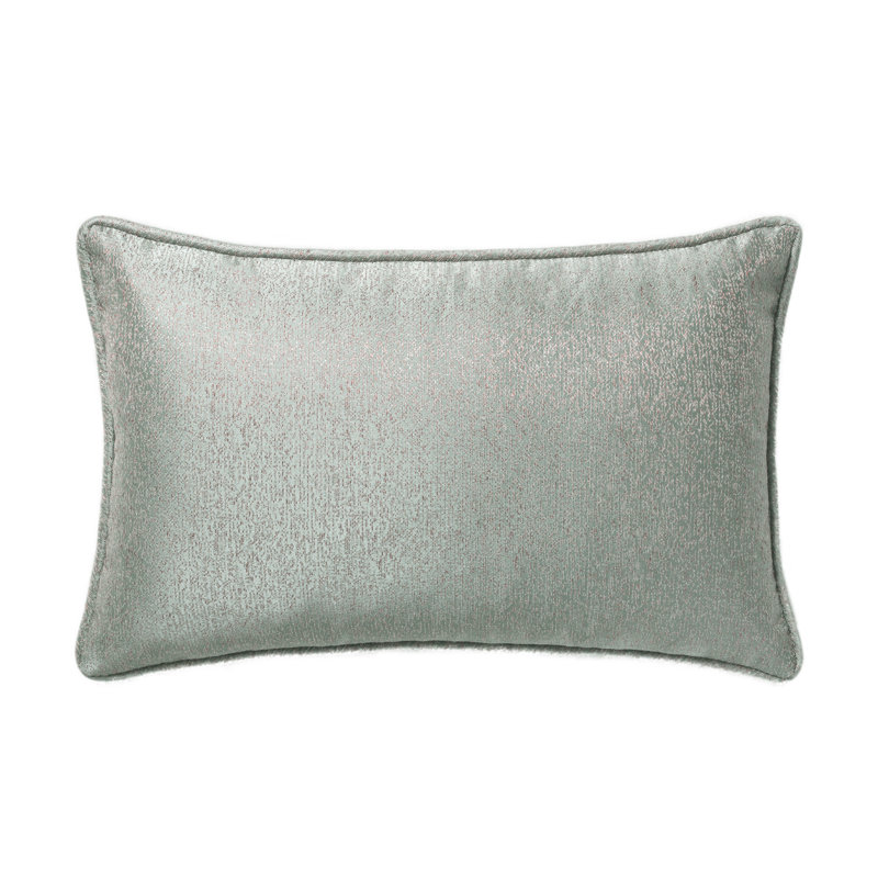 PIXEL PILLOW COVER Abstract Pillow Cover, Aqua
