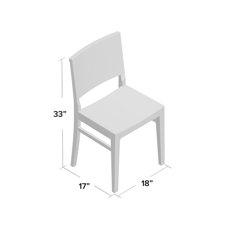Chaise d’appoint maddison, Naturel