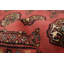 Finest Peshawar Bokhara Dark Coral Rug 8'3" x 10'2"