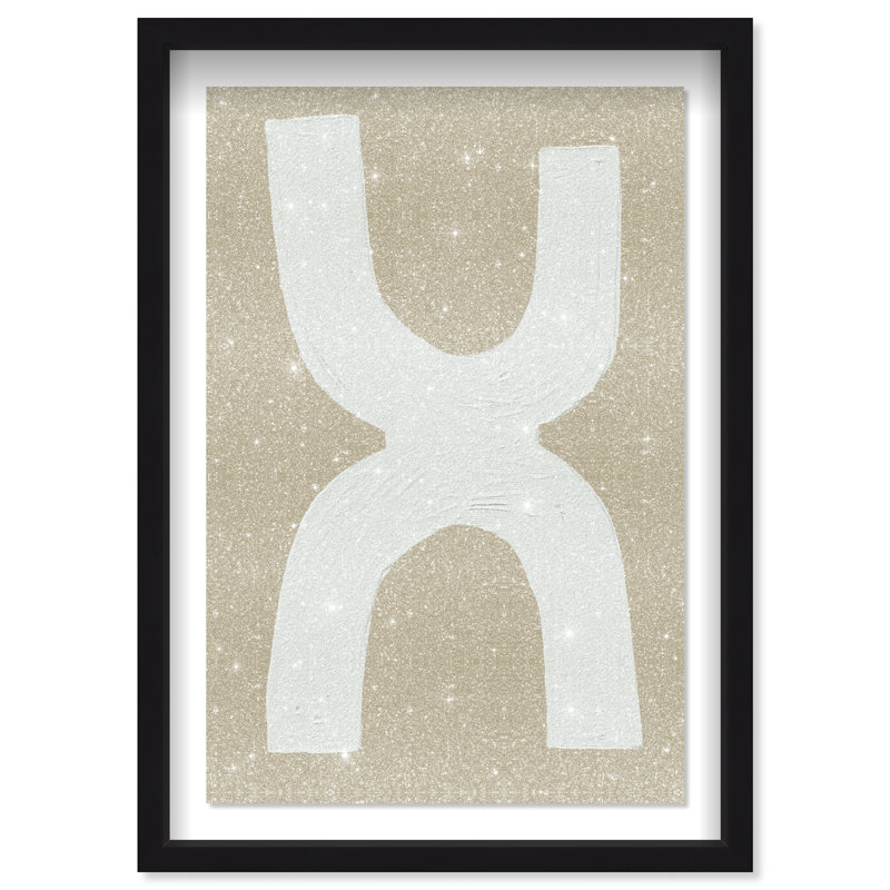 Opposites Attract Print by Oliver Gal, 31.5"H x 46.5"W, Black Shadowbox