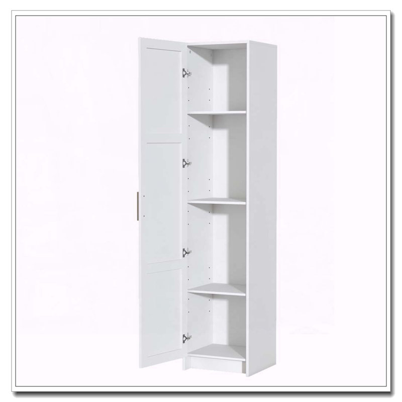 Armoire de rangement haute et étroite pour petits espaces