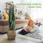 Artificial Snake Plant 90cm - Set of 2 Faux Sansevieria in Pot for Home Office Decor