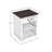 19" W Storage Accent Cabinet With One Drawer And One Shelf-599846947