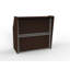 Bureau de réception rectangulaire en stratifié Previlus-385660828