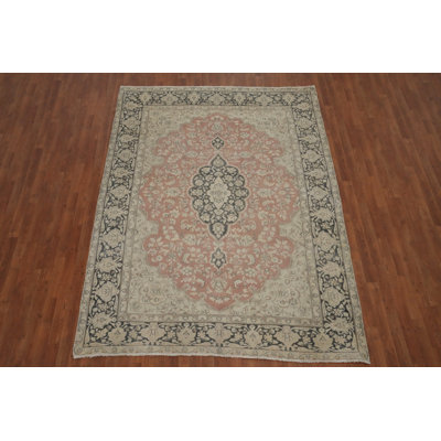 Tapis rose 7x9