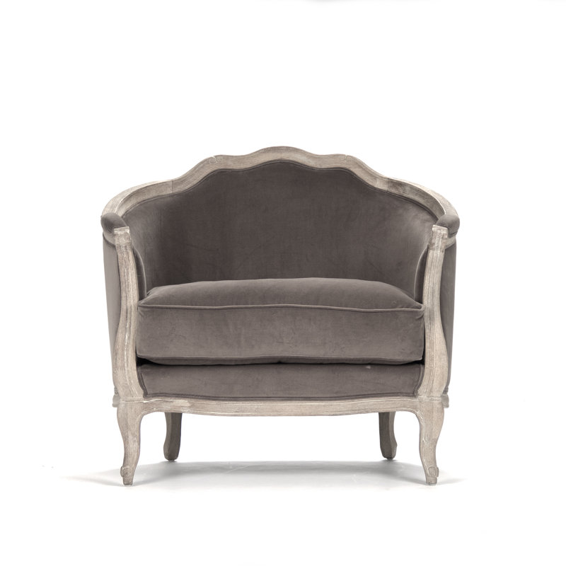 Gracia Velvet Barrel Chair