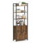 Adyaan 60cm W Steel Etagere Bookcase-302592480