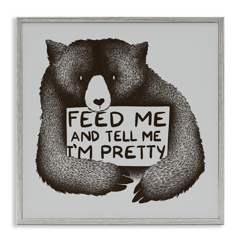 Giclée, encadrée par Design & Tobe Fonseca, Giclée de ferme grise encadrée, H 17 po x l 17 po