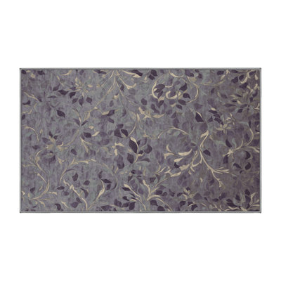 Machine Washable Pink Area Rug