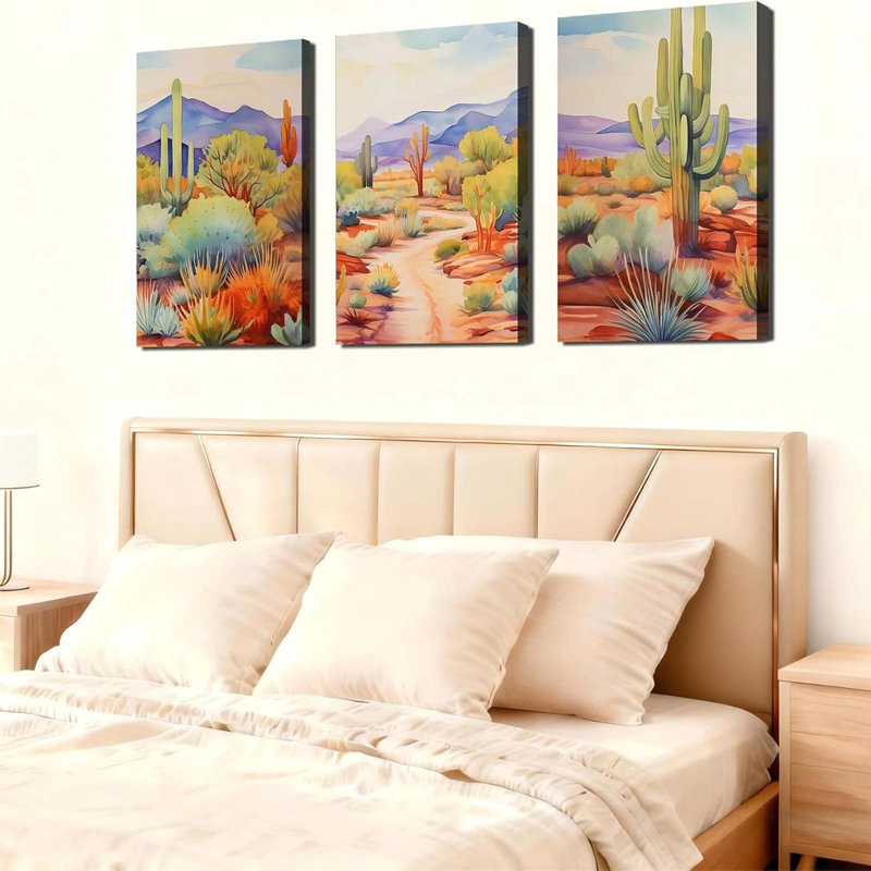 3 Piece Wrapped Canvas Print