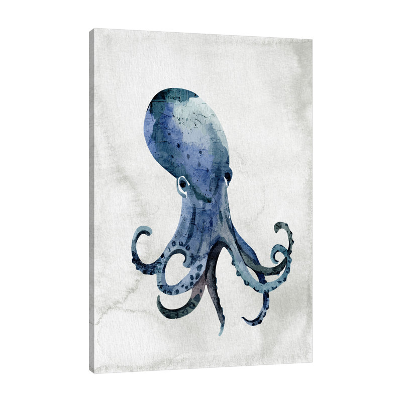 «Sea Life 3», toile tendue par Kimberly Allen 17981, H 48 po x l 32 po x P 1,5 po