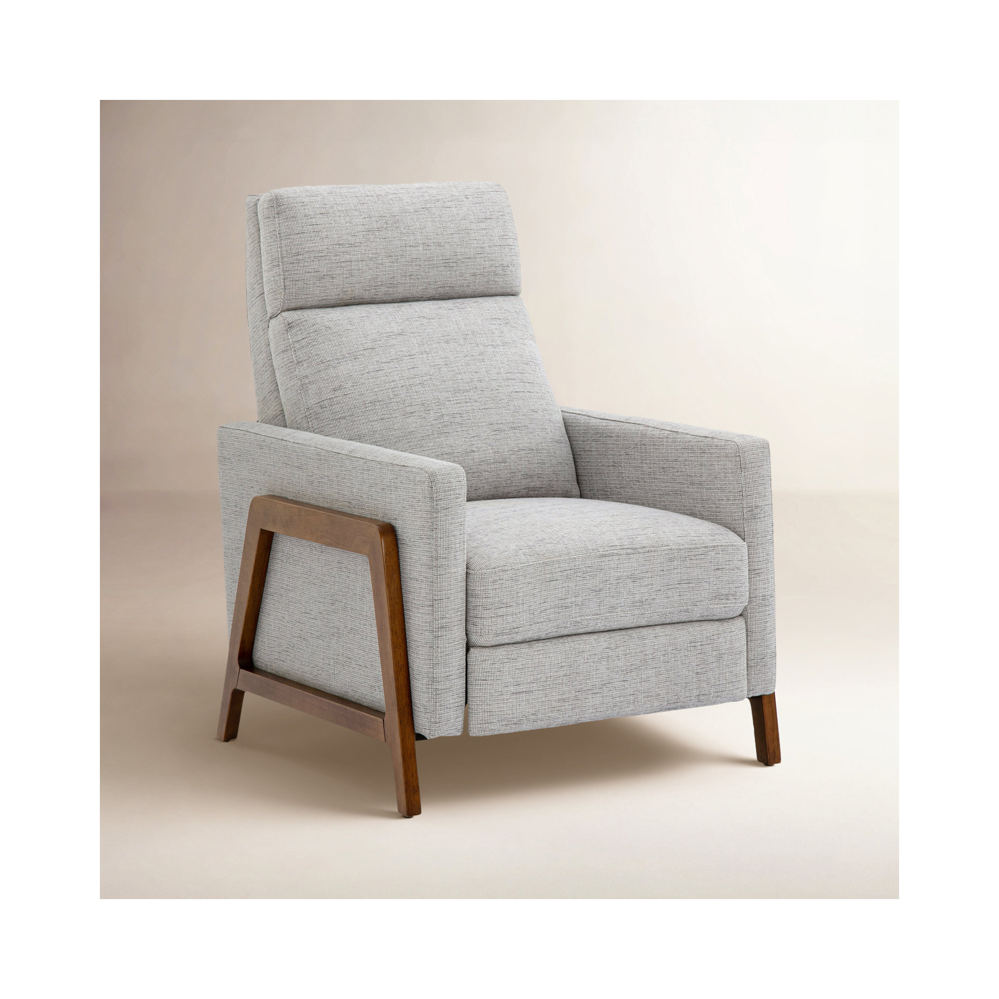 Bosse Upholstered Recliner, Sea Oat