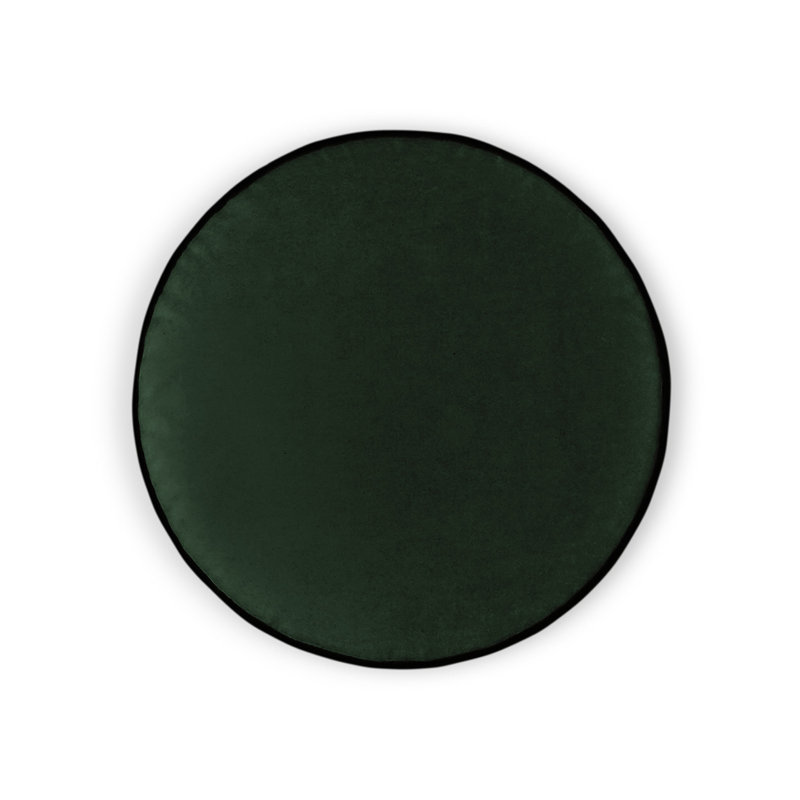 Posh Circle Circular Pillow Cover & Insert, Forest