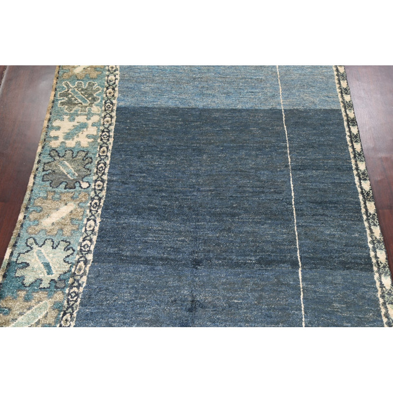 Tapis tribal marocain oriental noué à la main 8 x 11