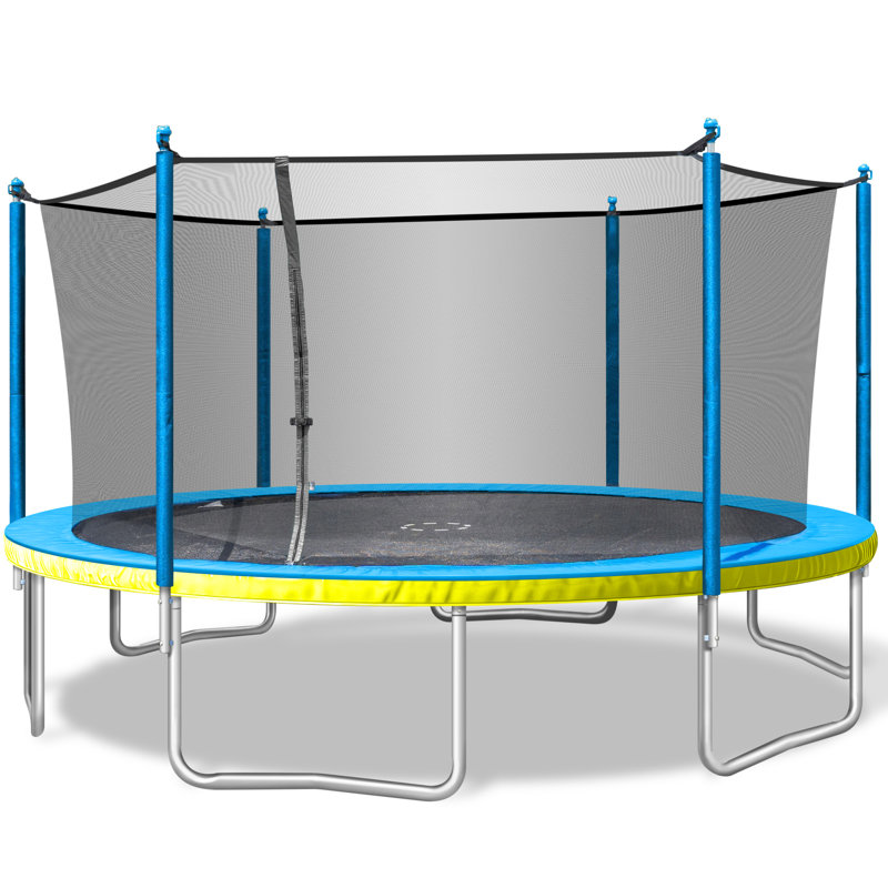 Sportspower TruJump 15' Round Backyard Trampoline with Safety Enclosure (Wayfair Exclusive)