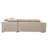 Lu Modern Sofa 105" Sectional Sofa With Adjustable Headrest ,Sleeper Sectional Pull Out Couch Bed With Storage Ottoman And 2 Stools