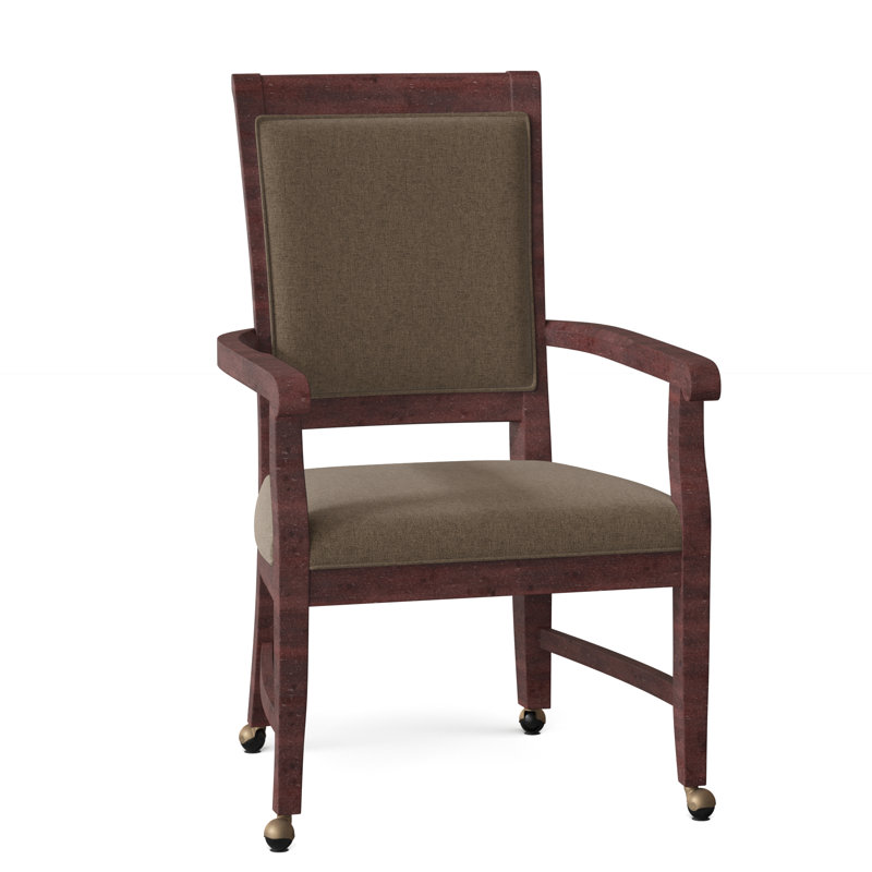 Pryor 19'' H Upholstered Beech Armchair, 9953 Willow, Montego Bay