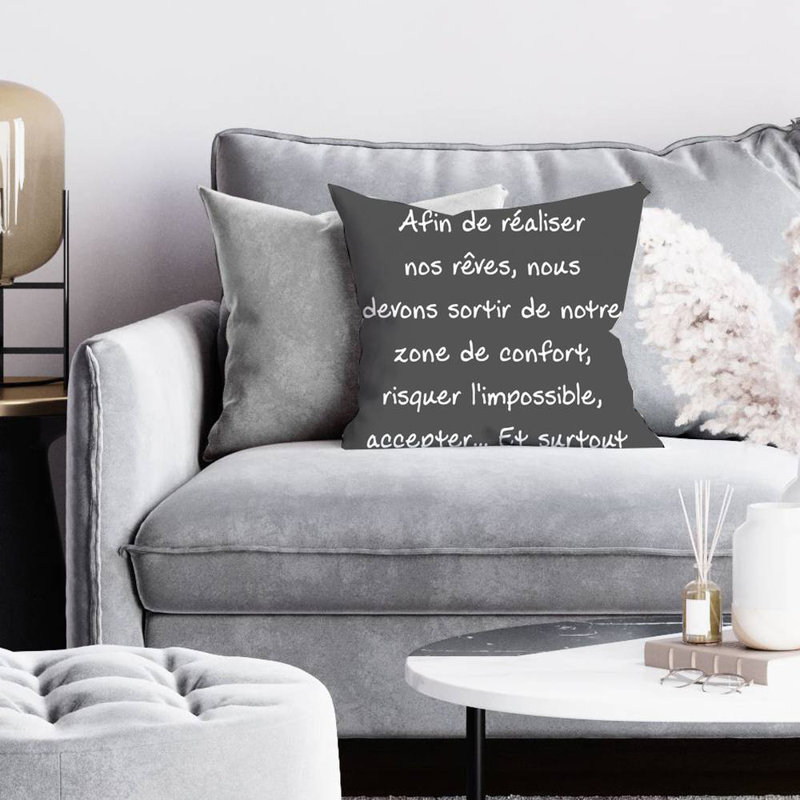 Make Our Dreams Come True Square Pillow Cover & Insert