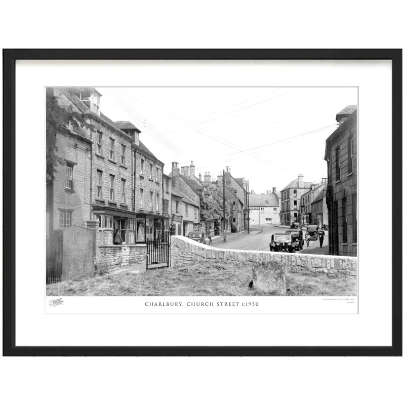 Charlbury, Church Street C1950 by Francis Frith - Single Picture Frame Print, 45cm H x 60cm W x 2.3cm D