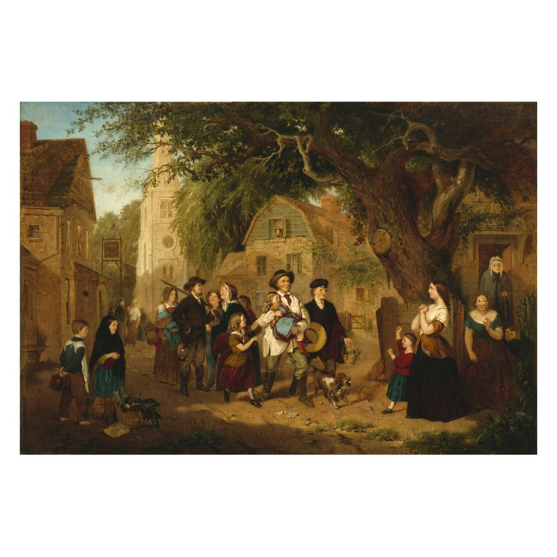 L'enfant perdu par Albert Fitch Bellows - Impression giclée, H 22 po x l 28 po